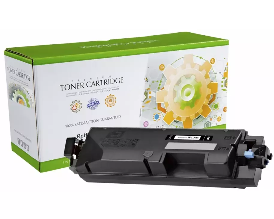 STATIC Toner cartridge compatible with Kyocera TK-5150K black compatible 12.000 pages