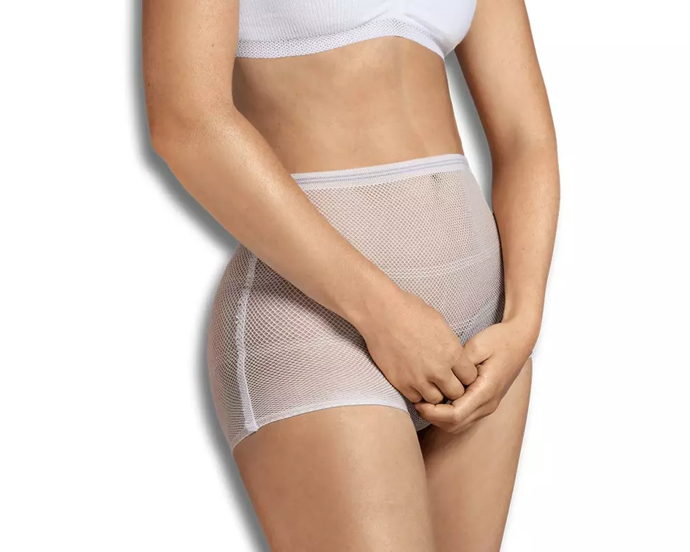 Carriwell Krankenhaus Unterhose 4er Set, Weiss Gr. One Size