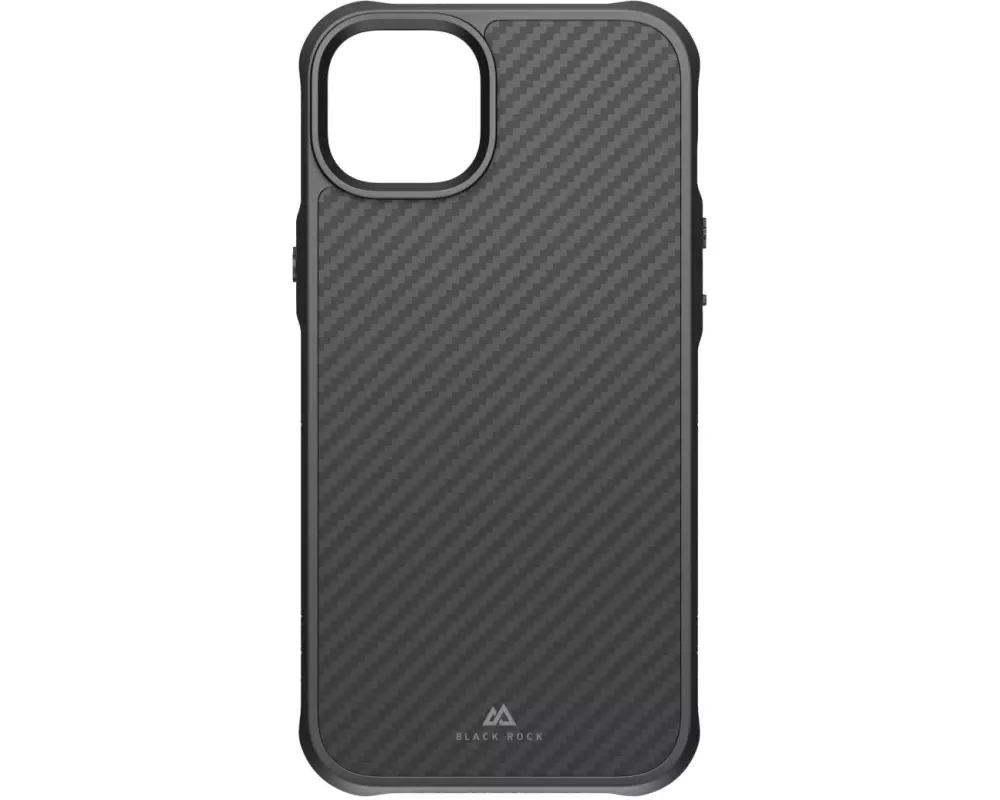 Black Rock Back Cover Robust Carbon iPhone 14 Plus