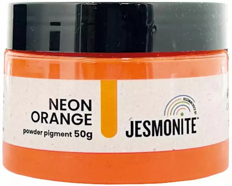Jesmonite Farbpigmente Neon Pulver Orange, 50g