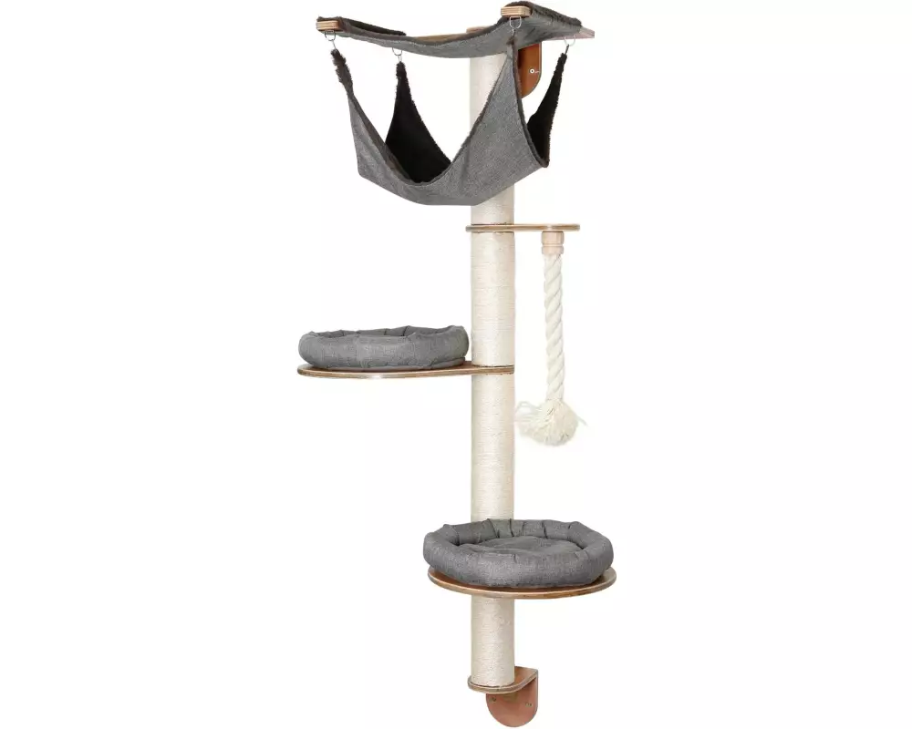 Kerbl Kratzbaum Dolomit Tofana 2.0 - Grau, 160 x 75 cm