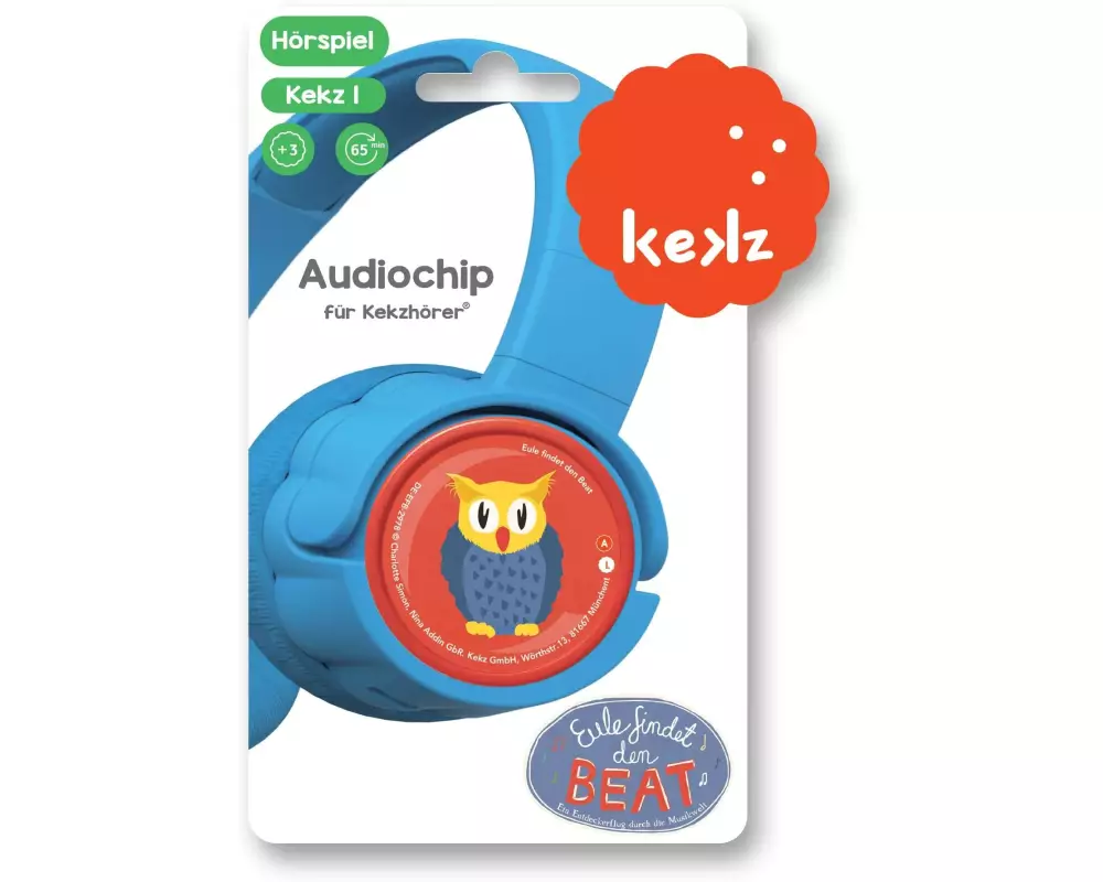Kekz Audiochip Eule findet den Beat