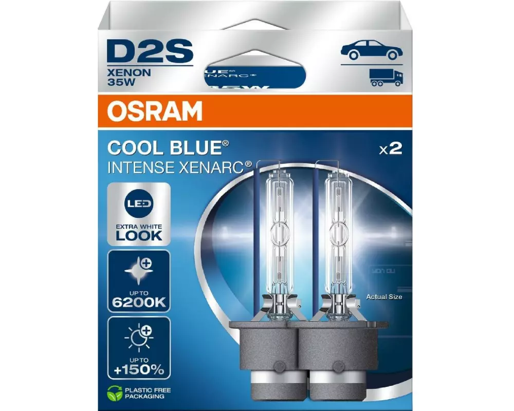 OSRAM D2S Xenarc Cool Blue Intense Duobox PKW