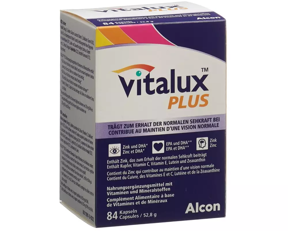 Vitalux Vitalux Plus 84 Kapseln