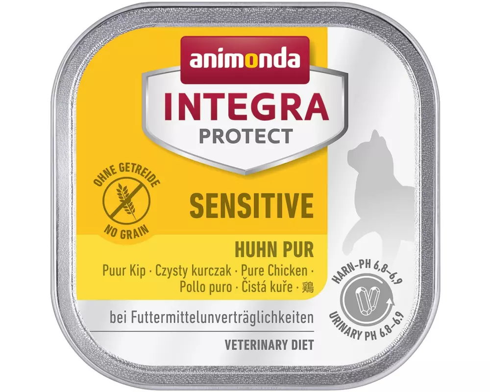 Animonda Integra Protect Nassfutter Sensitive Huhn pur, 100 g