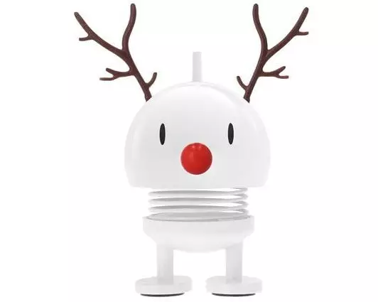 Hoptimist Aufsteller Bumble Rentier XS Weiss