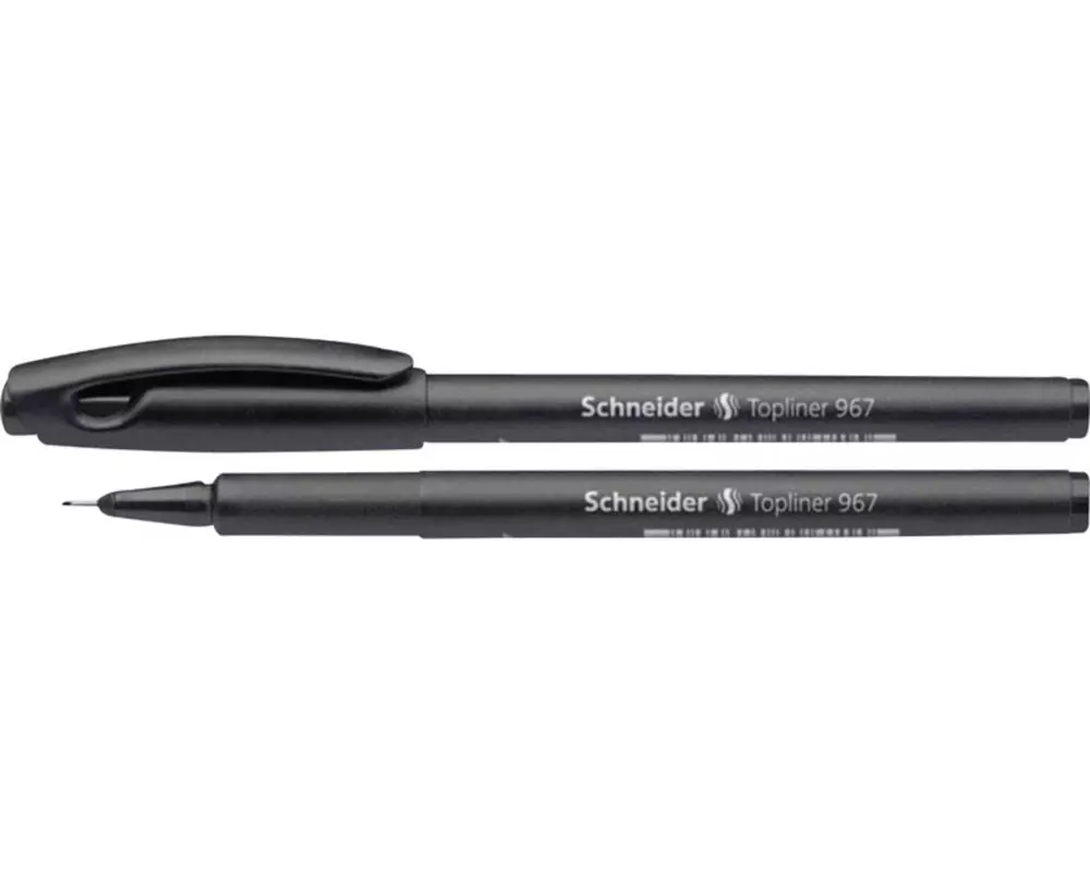 Schneider Fineliner 967 0.4 mm, Schwarz, 1 Stück