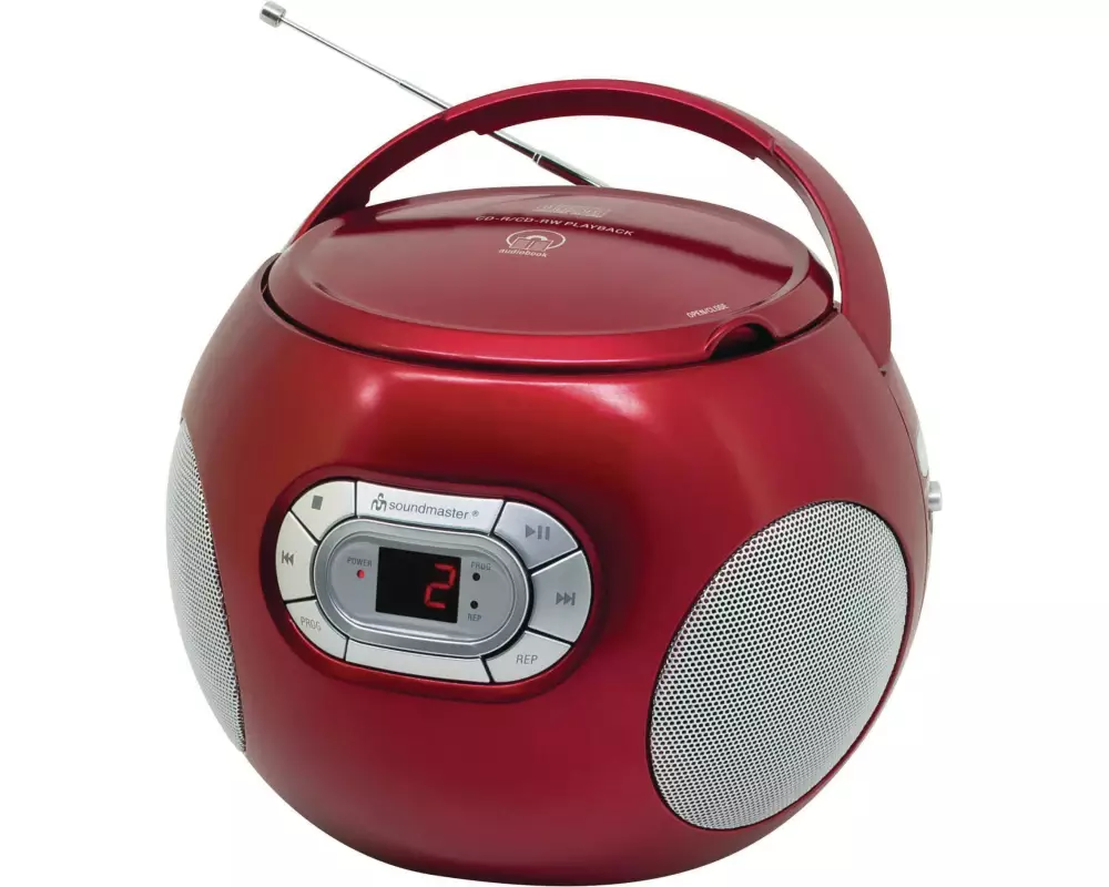 soundmaster Radio/CD-Player SCD2120 Rot