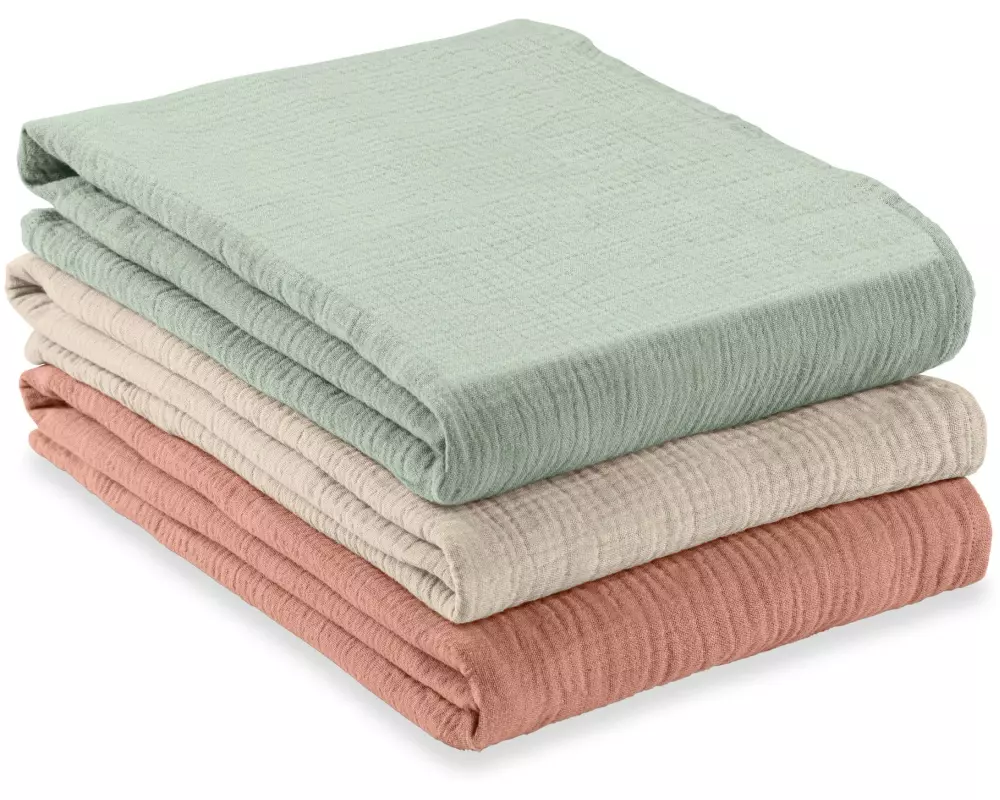 Hauck Cuddle N Clean 3Set Sage-Beige-Cork