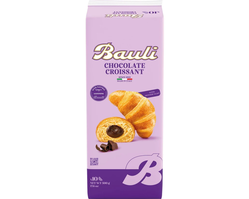 Bauli Croissant – Schokolade 10 Stück, 500 g