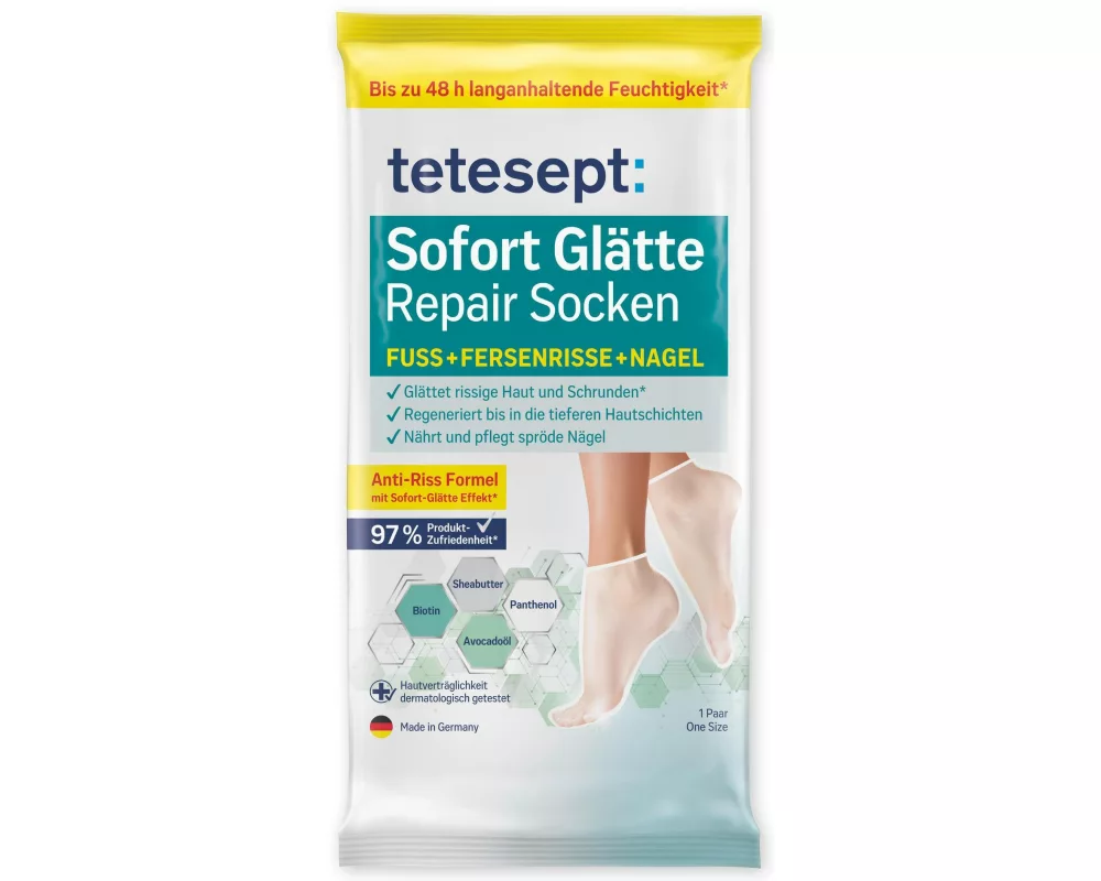 tetesept foot care Glätte Socken Repair 1 Paar