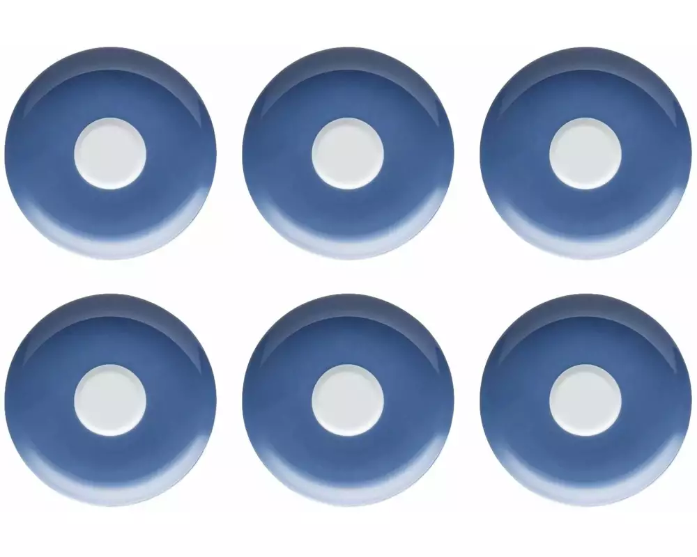 THOMAS Untertasse Sunny Day 6 Stück, Himmelblau