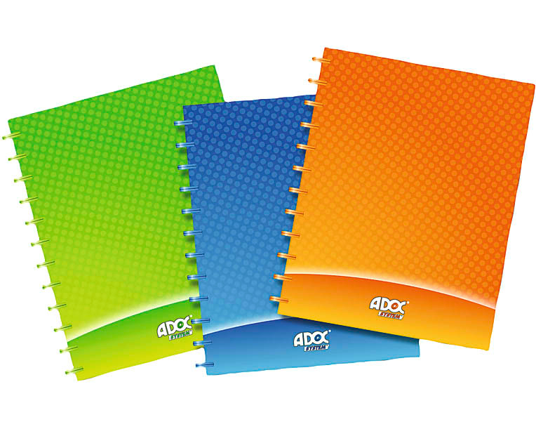 ADOC Heft Alba A5 AL55.300 5x5 ass. 72 Blatt