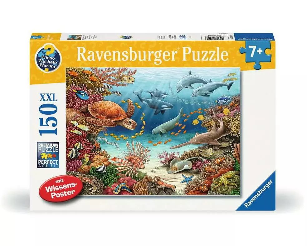Ravensburger Puzzle WWW Meerestiere am Korallenriff