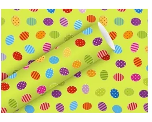 Braun + Company Geschenkpapier Ostern, Mehrfarbig