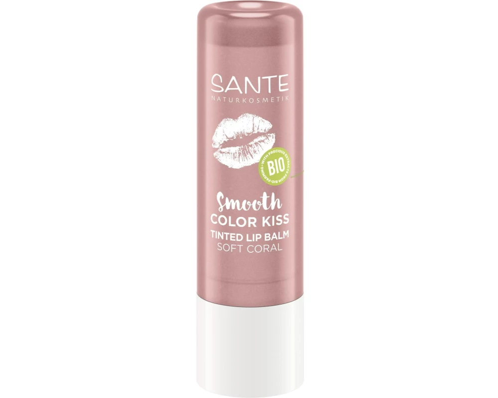 SANTE Smooth Color Kiss 01 Soft Coral 4.8 g