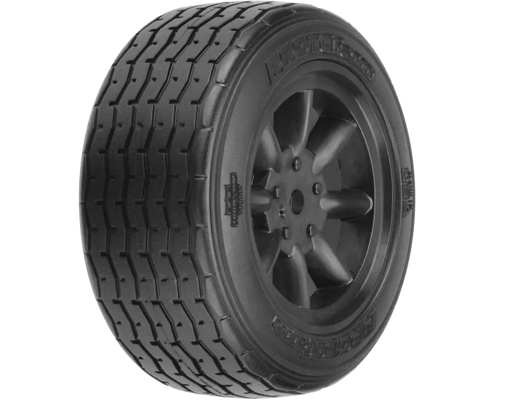 Proline Kompletträder VTA Front, 26 mm, 1:10, Schwarz 2 Stück