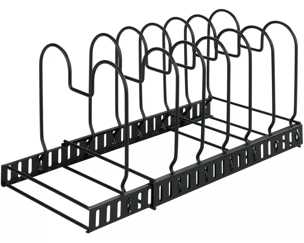 Wenko Deckel- und Pfannenhalter Für 6 Pfannen Schwarz