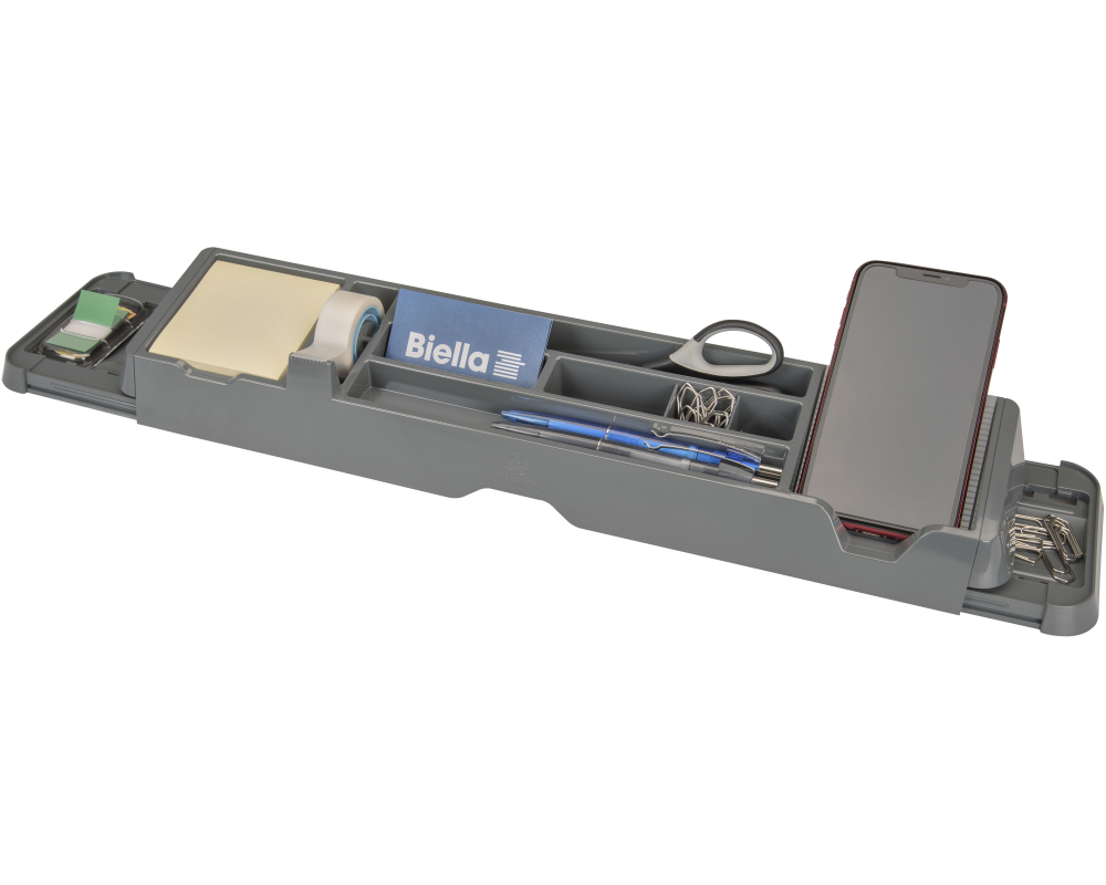 BIELLA Desk Organizer 6703825BIDU Biella, TOOLBAR grau