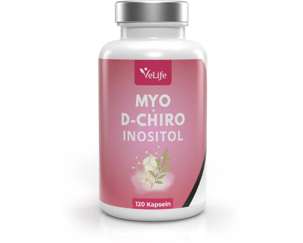 VeLife Kapsel Inositol Myo und D-Chiro 120 Stück