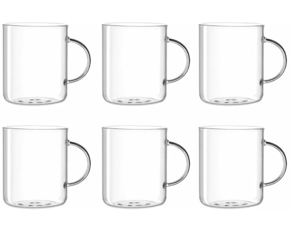 Leonardo Teetasse Novo 400 ml, 6 Stück, Transparent
