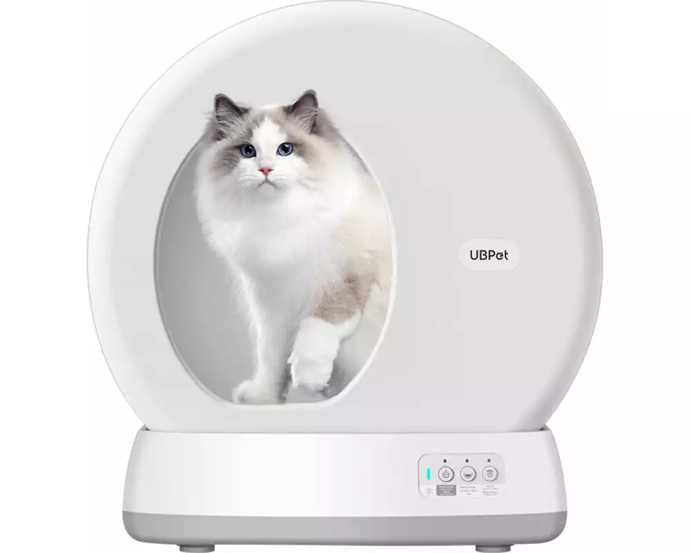 UBPet Katzentoilette C10 Selbstreinigend 53 x 52 x 55 cm