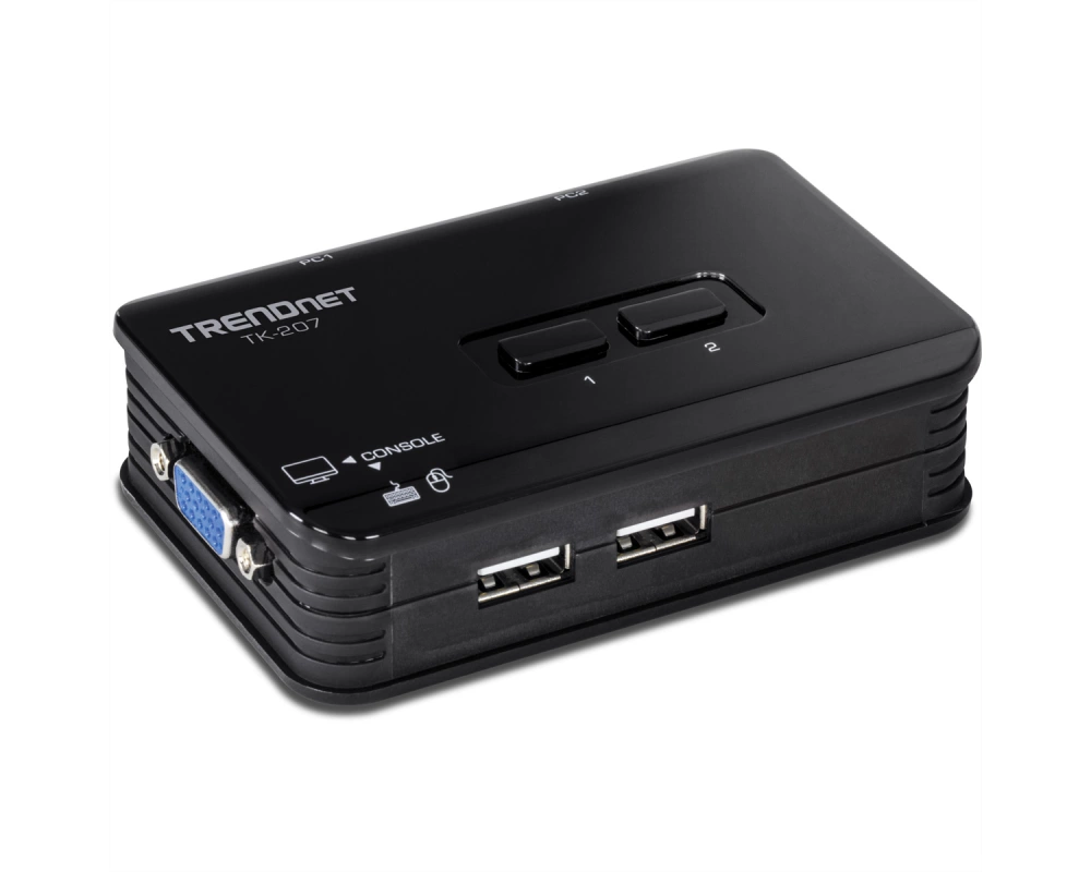 TRENDnet TK-207K 2-Port-USB-KVM-Switch
