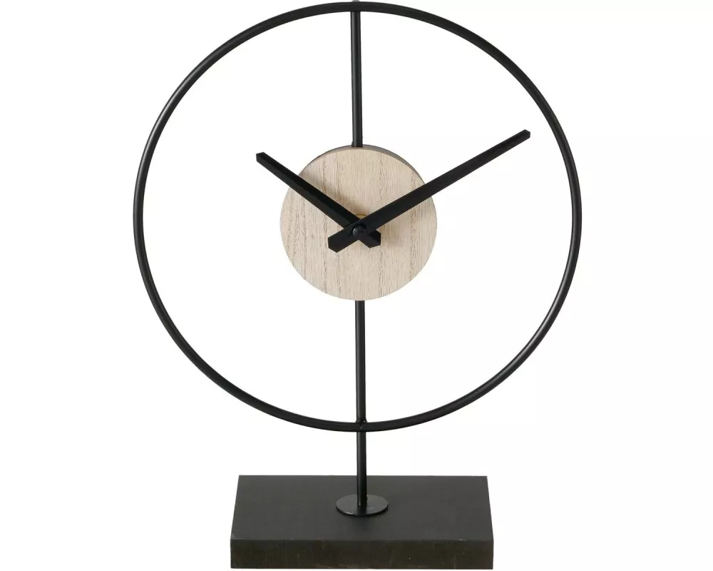 Boltze Tischuhr Lumba Nature/Schwarz