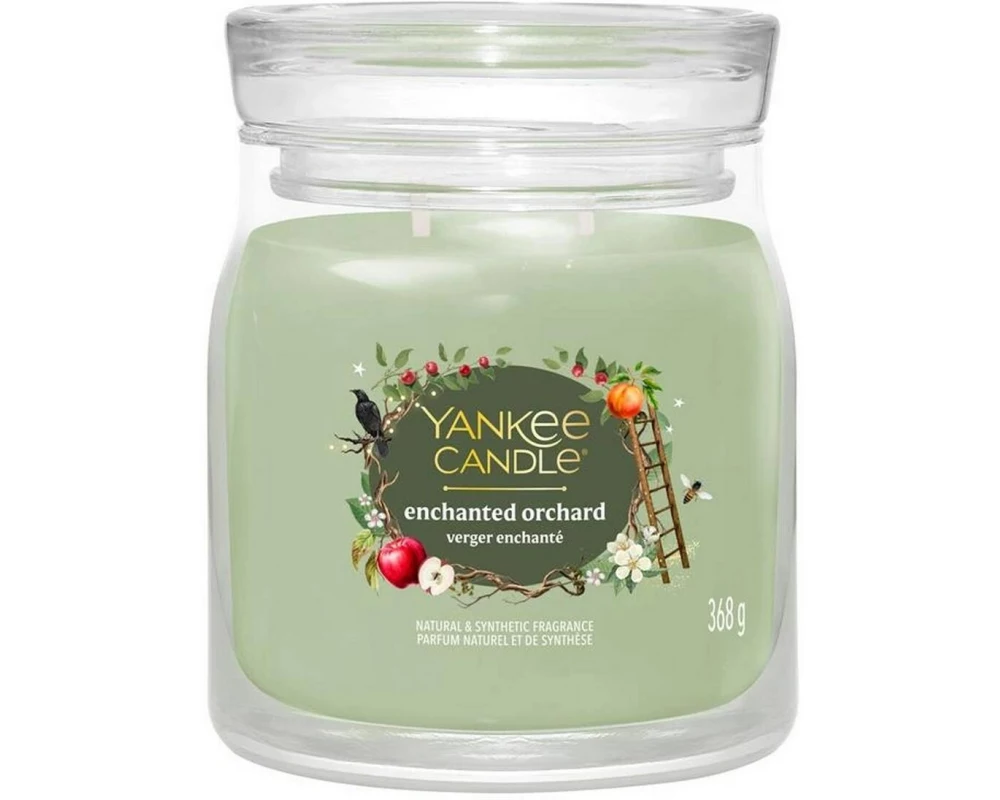 Yankee Candle Signature Duftkerze Enchanted Orchard Medium Jar
