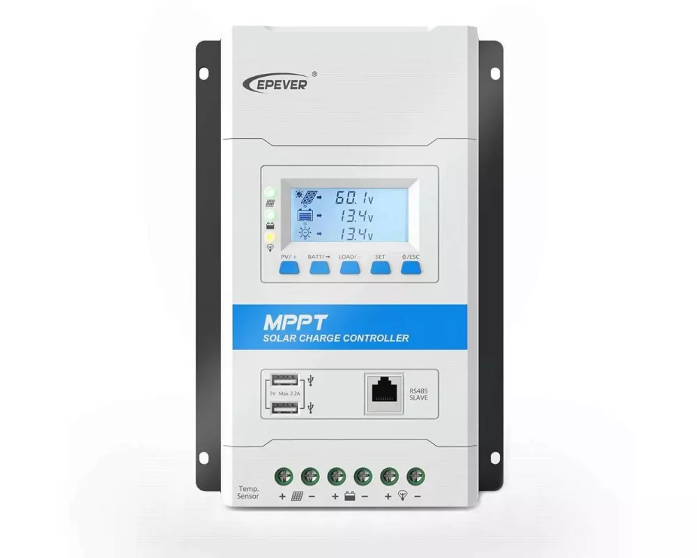 Epever Solarladeregler Triron 2210N MPPT 100/20 mit 2xUSB