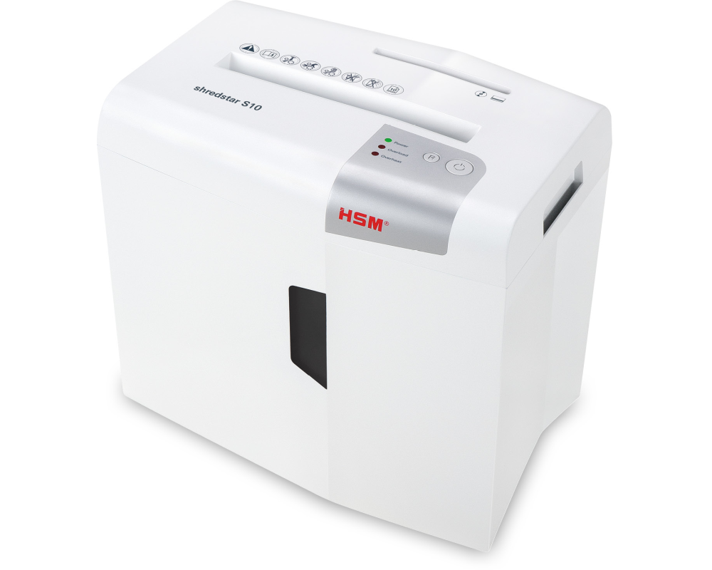 HSM Aktenvernichter shredstar S10 1042121 P-2, 18lt