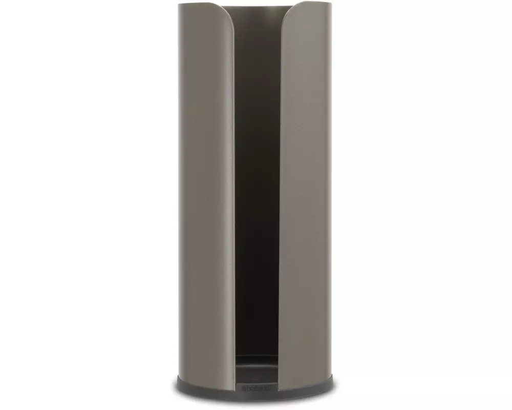 Brabantia Toilettenpapierhalter ReNew für 3 Rollen, Platinum