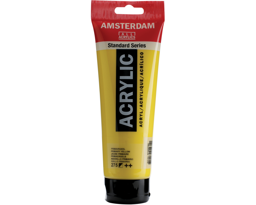 AMSTERDAM Acrylfarbe 250ml 17122750 prim.gelb 275