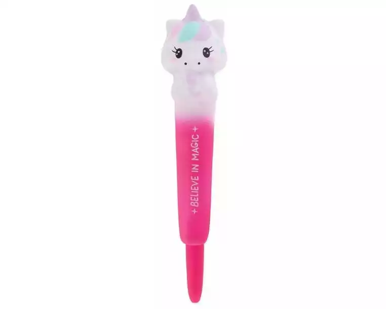 Legami Gelstift Squishy Unicorn 1 mm, Pink/Weiss