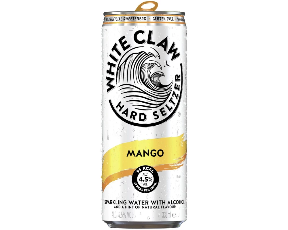 White Claw Hard Seltzer Mango 12 x 0.33 l
