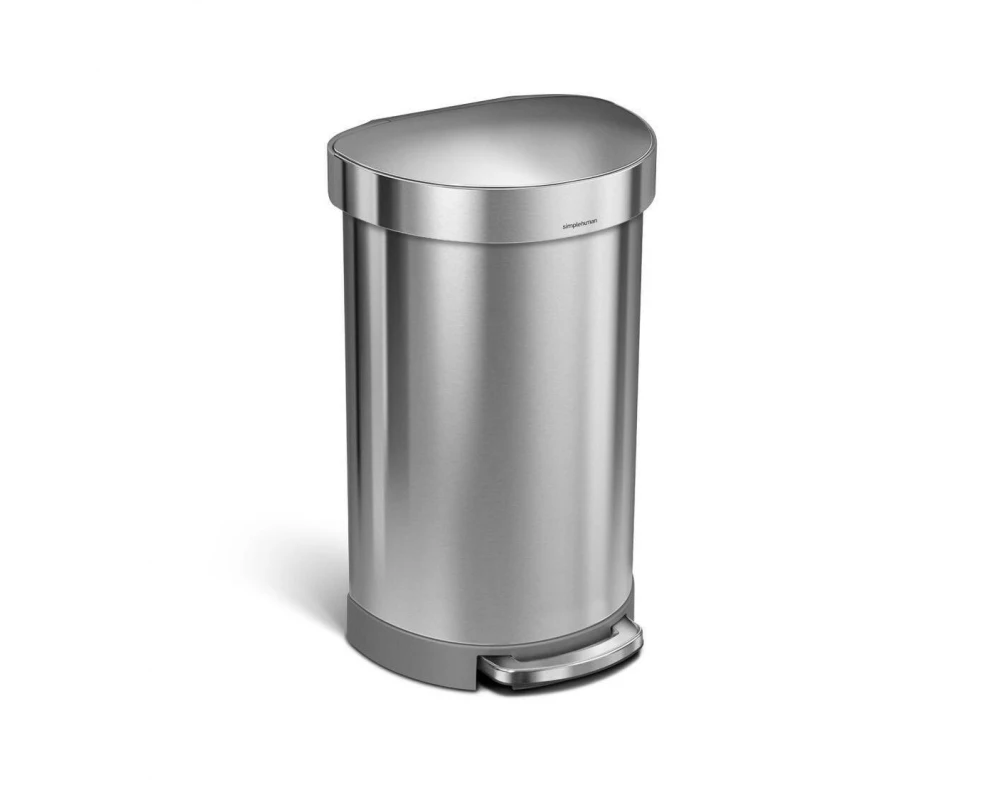 Simplehuman Treteimer CW2030 45 Liter, Silber