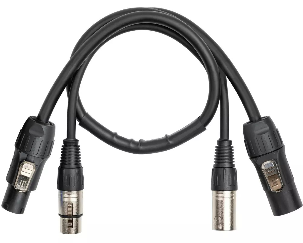 PD Connex CX13-0.50 Powercon; XLR - Powercon; XLR 0.5 m