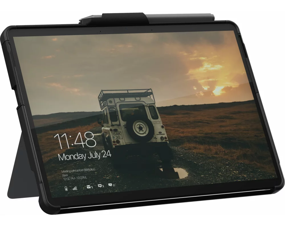 URBAN ARMOR GEAR Scout Handstrap Case for Microsoft Surface Go bulk black