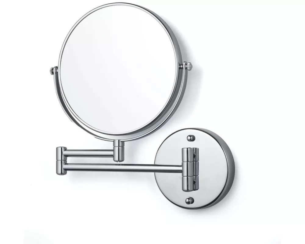 tesa Kosmetikspiegel Visioon, schwenkbar Silber