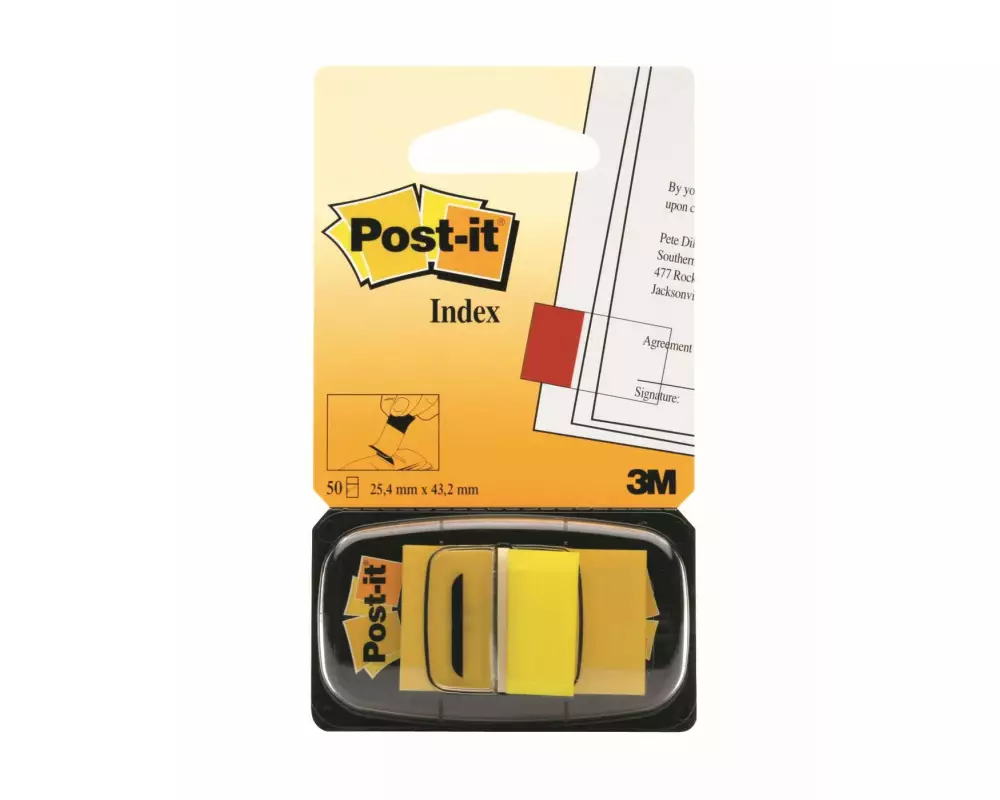 Post-it Page Marker Post-it Index 50 Stück Gelb