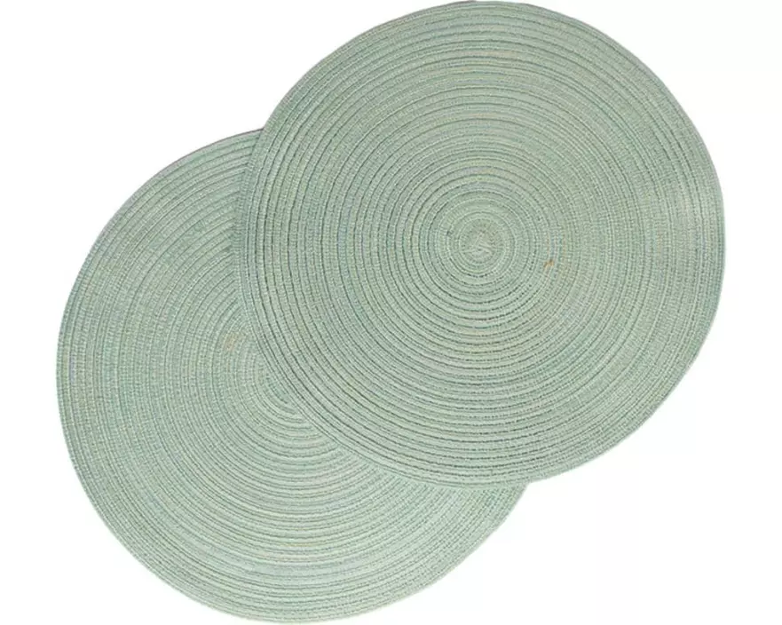 Pichler Tischset Samba Ø 38 cm, 2 Stück,, Grün