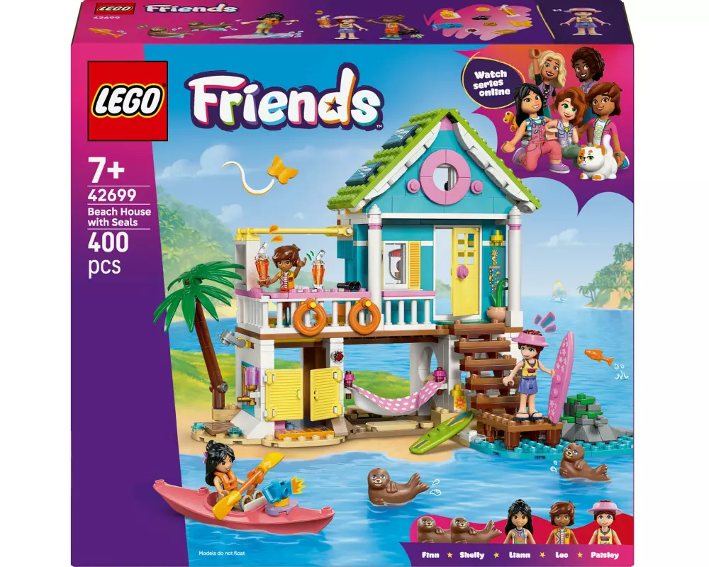 LEGO Friends Strandhaus mit Robben 42699