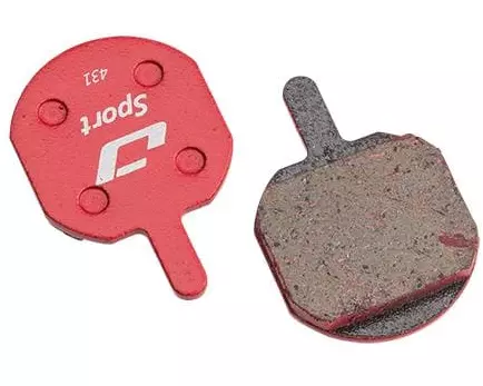 JAGWIRE Bremsbeläge Sport Semi Metallic Rot