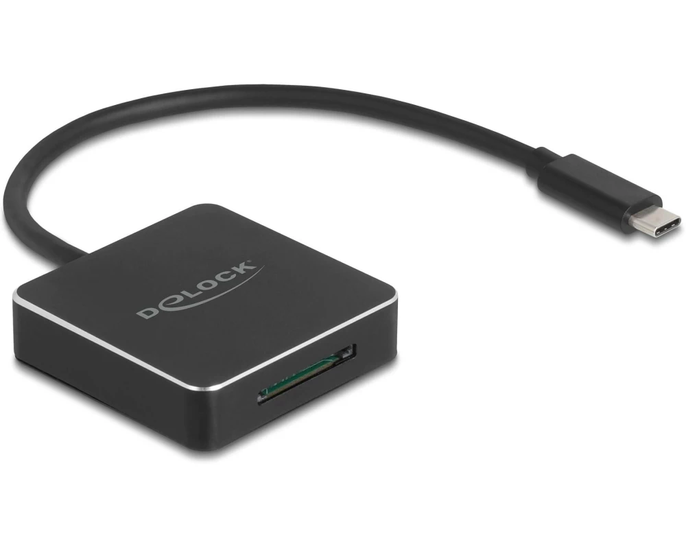 Delock Card Reader Extern USB-C 10 Gbps für SD Express