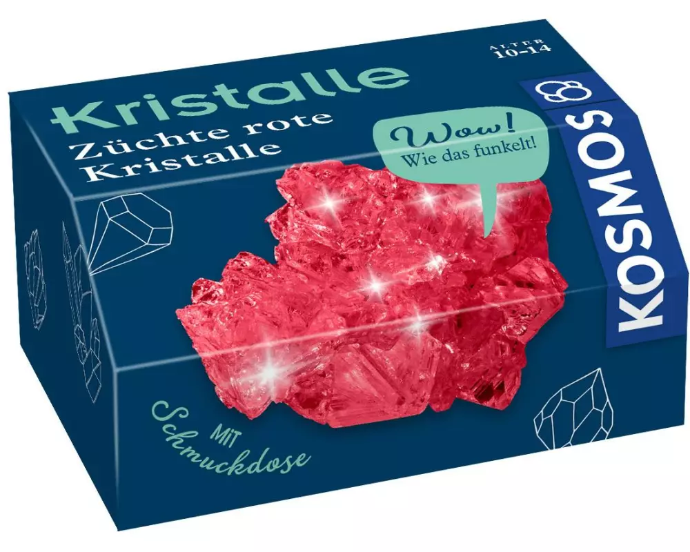 Kosmos Experimentierkasten Rote Kristalle selbst züchten