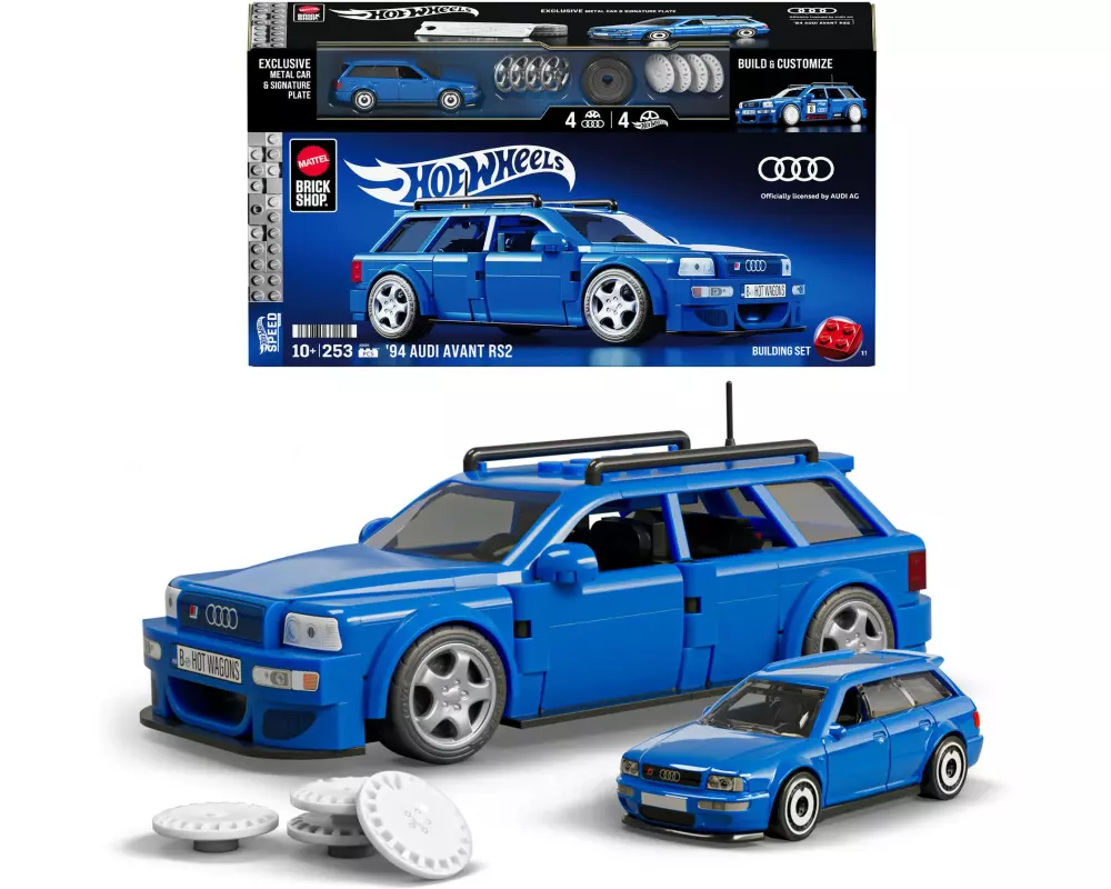 Mega Construx Hot Wheels Mattel Brick Shop Speed Audi Avant