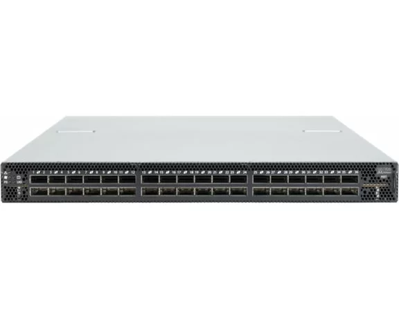 HPE Mellanox InfiniBand Managed Switch, HDR, 40-port, QSFP56, Back to Front, Airflow