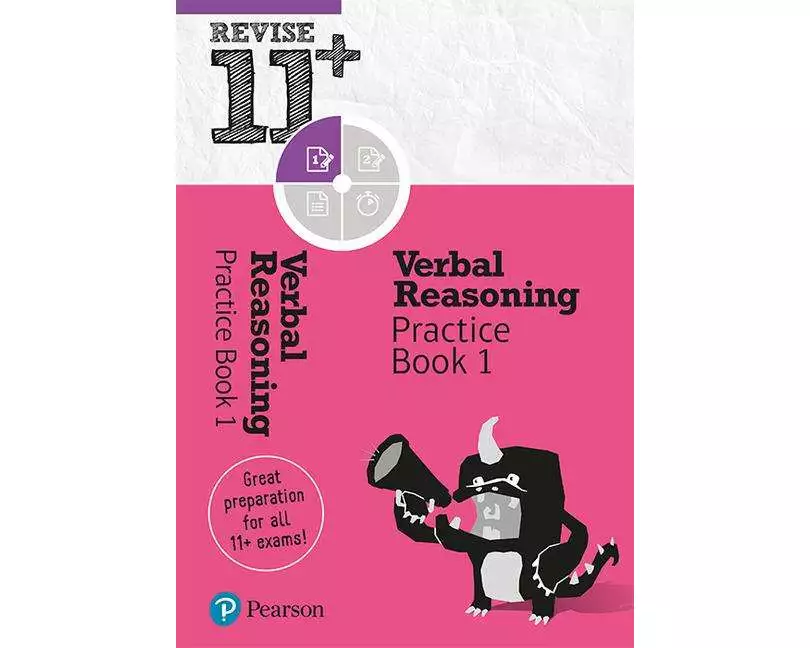 Pearson REVISE 11+ Verbal Reasoning Practice Book 1 for the 2023 and 2024 exams
