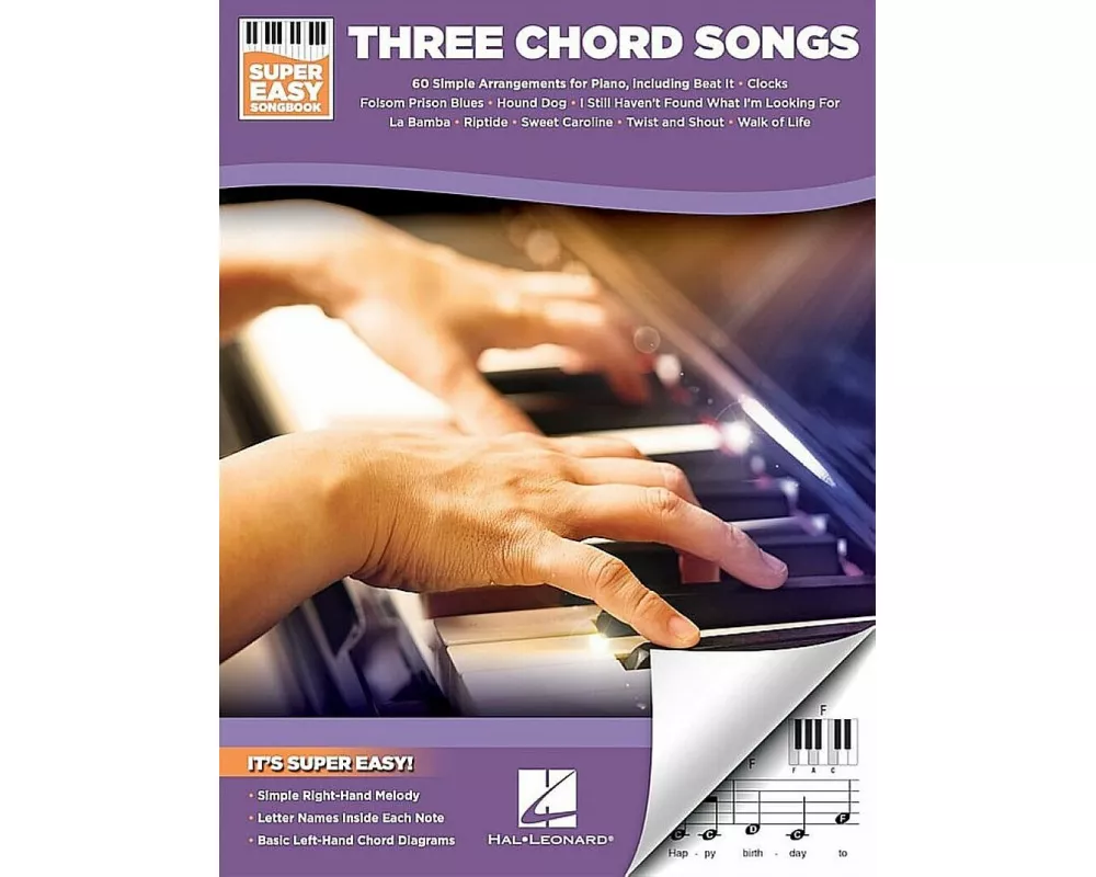 Three Chord Songs - Super Easy Songbook