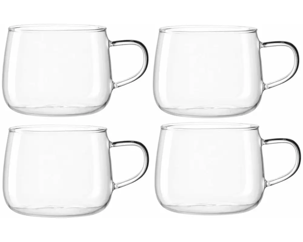 Leonardo Teetasse Tè per te 450 ml, 4 Stück, Transparent